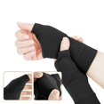 thumbnail image 6 of Wrist Guard Hand Guard For Men And Women Joint Sprain Elastic Wrist Strap Warm And Cold Fitness Half Finger Glove, 6 of 6