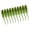 Dark green, variant on 10pcs Tiny Worm Baits Fishing Lure 35mm Silicone Mini Needle Tail Soft Baits