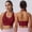 Red, variant on Halter Bra Bras for Women Medium Support Back Bra Light Support Back Bra Womens Sports Bras Minimalist Back Bra Supportive Bra Posture Support Bra Crossover Bra Sports Bras for Women