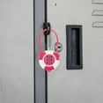 thumbnail image 3 of Wire Lock Cable Cabinet Lock 3-digit Combination Padlock Drawer Security Lock, 3 of 5
