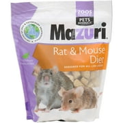 Mazuri Rat & Mouse Diet 2 lbs  For All Life Stages  Nutrional Pet Rodent Food