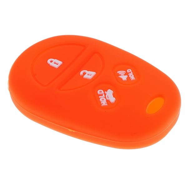 Cubierta de Llavero Clave de 4 Protección Repuesto para Coche naranja shamjiam Car Key Case Fob Cover