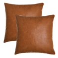 thumbnail image 1 of Fundas Decorativas para Almohadas Tosewever de Cuero Sintético 45x45 cm, 1 of 8