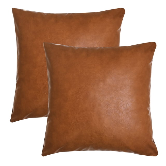 Fundas Decorativas para Almohadas Tosewever de Cuero Sintético 45x45 cm