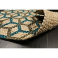 thumbnail image 3 of 7427 Hand Made Tan Handspun Jute Modern & Contemporary Oriental Area Rug - 2'  x 3', 3 of 4
