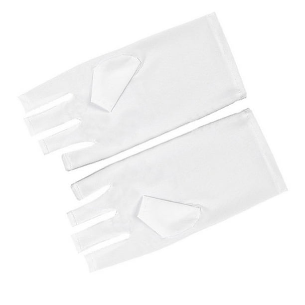 Guantes de uñas anti-ultravioleta anti-negro protector solar especial desechable guantes sin de MABOTO Cubierto de los de