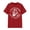 Red, variant on Short Sleeve Womens Tees Fashion Tops Graphic Print Casual Crew Neck Shirts Summer