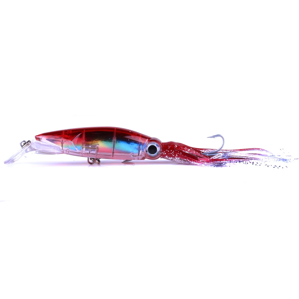 14cm / 40g Bionic Squid Baits Artificial Fishing Lures Hard Squid