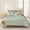PowderBlue, variant on 3 Pieces Queen Quilt Set,Summer Flamingos Tropical Leaf Soft Bedding Sets with 1 Quilt & 2 Pillow Shams,Pink Flower Pineapple Summer Bedspread Lightweight Coverlet Comforter for All Season