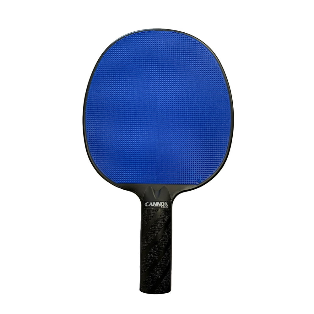 Cannon Sports Royal Blue Rubber Face Unbreakable Table Tennis Paddle