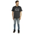 thumbnail image 5 of Inkmeso Men's Graphic Printed Promoted To Daddy Tshirt Crew Neck Tee For First Time Daddy, 5 of 7