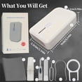 thumbnail image 2 of Laptop PC Gaming Keyboard Cleaning Kit Accessories for  iPad MacBook Pro,  11 in 1 Electronics  Phone Screen Cleaner , Earbud Cleans Pen for Airpod, Tech Desk Gifts for Men, 2 of 6