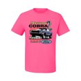 thumbnail image 2 of Wild Bobby, Mustang Cobra Performance Ford Cars and Trucks Men Graphic Tee, Neon Pink, Medium, 2 of 6