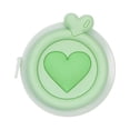 thumbnail image 1 of Suave Cinta Métrica 60 Pulgadas 1.5 Metro Retráctil Mini Caricatura Métrica Cinta Lindo Cinta Regla para Coser Artesanías Tela Cuerpo Medidas, Verde Corazón, 1 of 6
