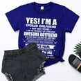 thumbnail image 2 of Pompotops Faire un Animal de Compagnie de Petite Amie Impression T-Shirt Femmes Manches Courtes Tops, 2 of 5