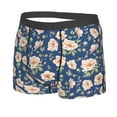 thumbnail image 2 of Wukai Flower Print Men’s Underwear Breathable Boxer Briefs,&nbsp;Moisture Wicking & Breathable-XX-Large, 2 of 7