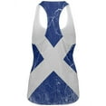 thumbnail image 2 of Scottish Flag Distressed Grunge Scotland All Over Womens Work Out Tank Top Multi MD, 2 of 2