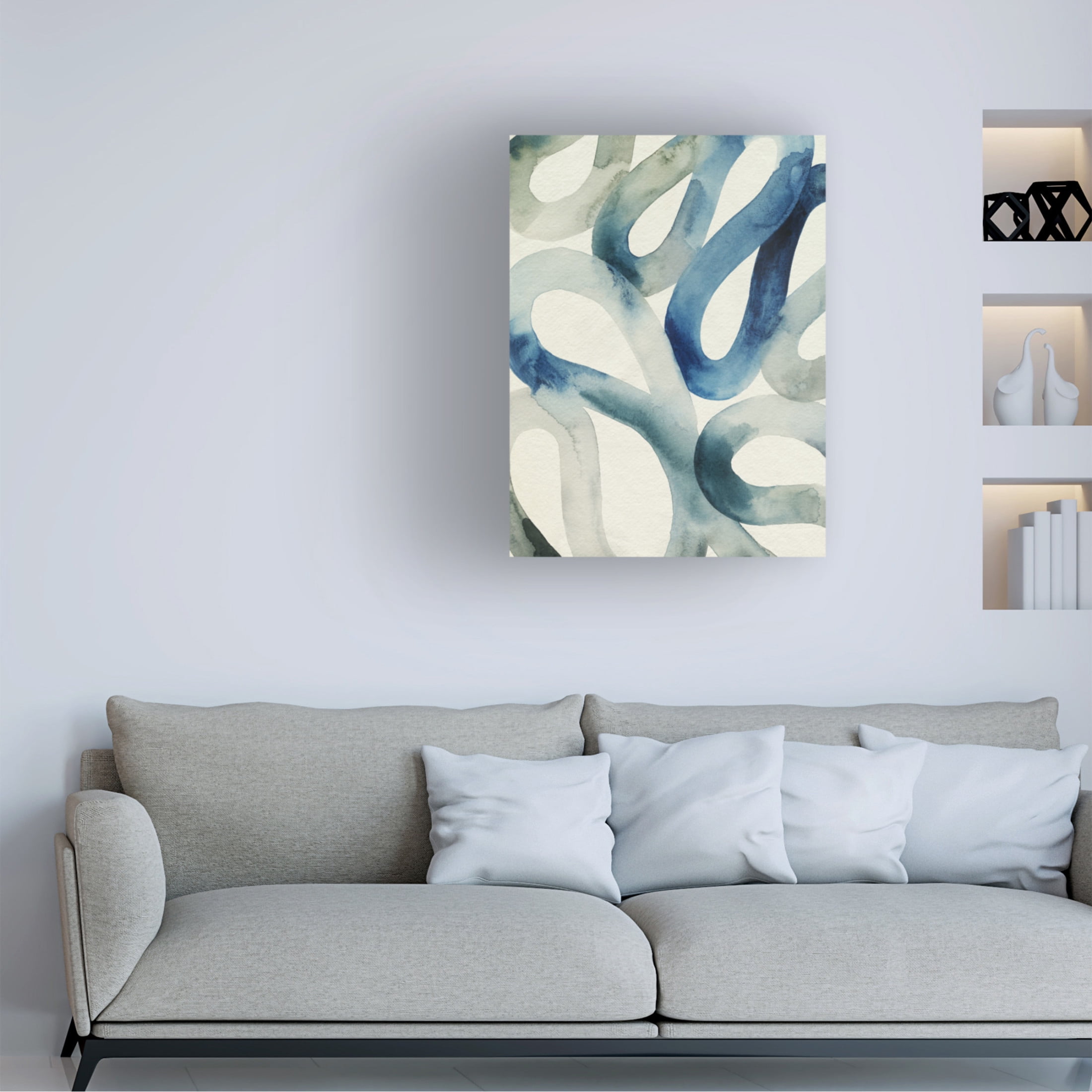 Trademark Fine Art Grace Popp  Water & Sand II Canvas Wall Art