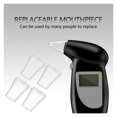 thumbnail image 4 of Digital Alcohol Breath Tester With LCD Display Mouthpieces Analyzer Detector Test Keychain Blow Test Device ,Diversified and Thoughtful, 4 of 6
