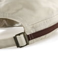 thumbnail image 5 of Men Breathable Cotton Cadet Hat Baseball Cap Army Hat Sun Cap BEIGE, 5 of 8