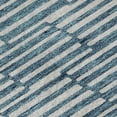 thumbnail image 4 of HomeRoots 673017 8 x 10 ft. Teal & Beige Abstract Geometric Washable Machine Made Rectangle Area Rug with UV Protection, 4 of 9