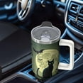 thumbnail image 5 of 40oz Halloween Tumbler with Handle – Skull Ghost Witch Drinkware with Lid and Straw – Creepy Theme Travel Cup – Halloween Birthday Gifts, 5 of 5
