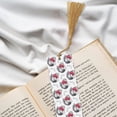 thumbnail image 6 of Kdxio Cute Poodle Dog Print Metal Tassel Bookmarks,Perfect Gift for Art Lovers and Bookworms Metal Bookmarks for Women, 6 of 8