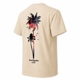 thumbnail image 3 of Tropical Palm Tree Graphic Tee, Men's Crew Neck Short Sleeve Cotton T-Shirt, Casual Summer Streetwear, Sizes S-4XL, 3 of 9