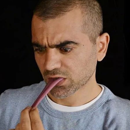AYYUFE Realistic Rubber Tongue Gross Jokes Prank Magic Tricks Horrific Toys Prop