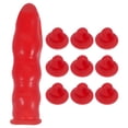thumbnail image 1 of 10 Pcs Couvercles de Tube de Calfeutrage Remplacement Capuchons en Caoutchouc, 1 of 9