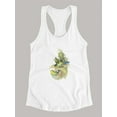 thumbnail image 3 of Gould Birds Of The Tropics Racerback Tank Women -John Gould Designs, Female Small, 3 of 4