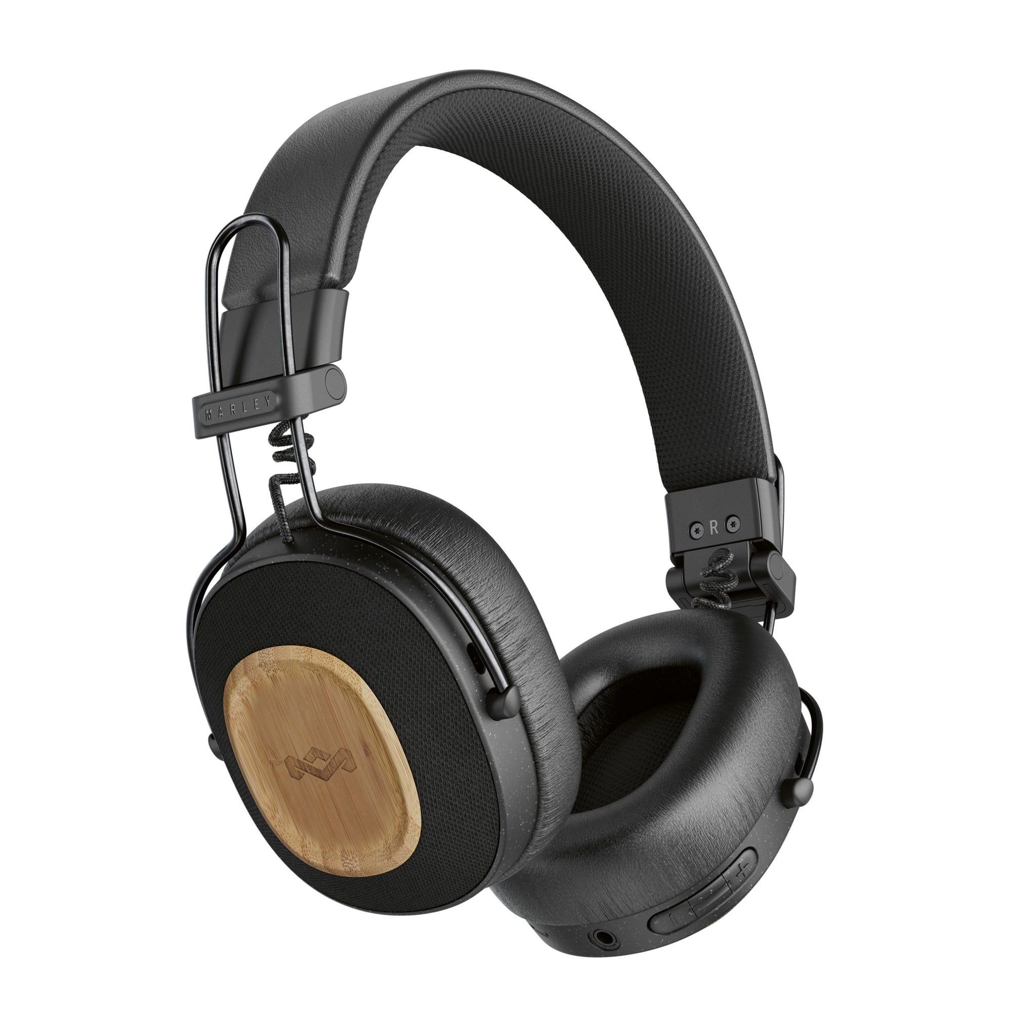 House of Marley Positive Vibration Riddim Headphones - Black