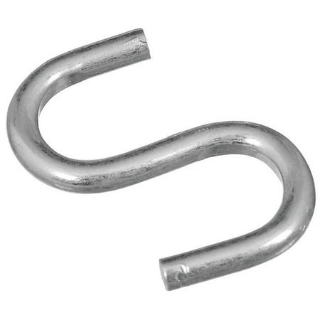 

National Hardware 7182678 1 in. Open S Hooks - Zinc Plated
