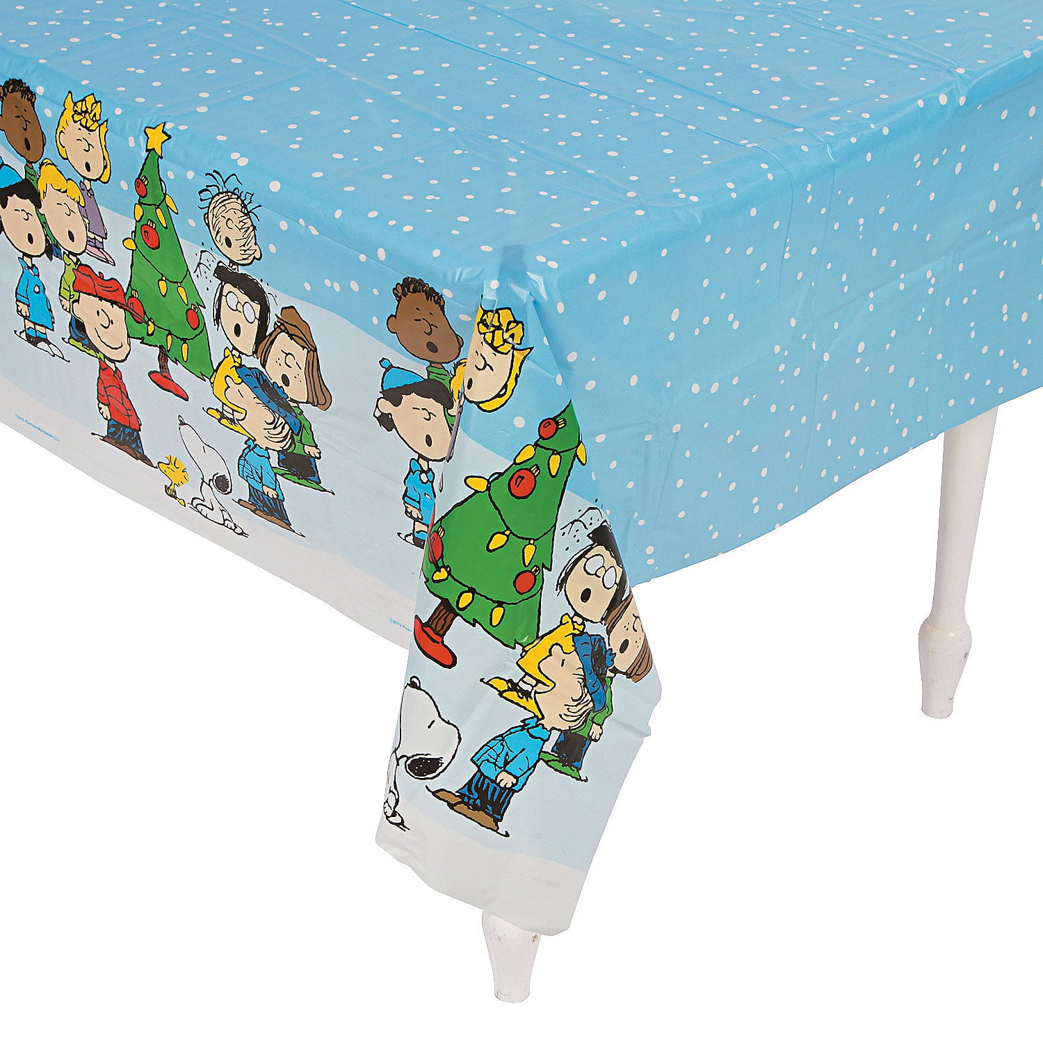 Peanuts Christmas Tablecover Party Supplies 1 Piece