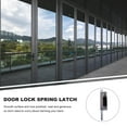 thumbnail image 3 of Minkissy 1Set Simple Design Wooden Door Slide Bolt Lock 19x5cm Automatic Zinc Alloy Latch, 3 of 7