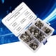 thumbnail image 3 of Abrazaderas de manguera ANGGREK de acero inoxidable 60 Piezas para Tuberías, 3 of 7