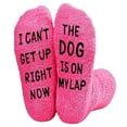 thumbnail image 2 of Funny Gifts for Mom, Dog Mom Gifts for Women, Fuzzy Socks for Dog Lovers, Valentines Cozy Socks, Stocking Stuffers, 2 of 5