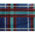 thumbnail image 4 of oneOone Georgette Viscose Fabric Madras Check Print Sewing Fabric BTY 42 Inch Wide, 4 of 4
