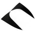 thumbnail image 4 of 1 par de repuesto de alerón lateral de ventana trasera para Ford Focus Hatchback 2015 a 2018 negro brillante, 4 of 12