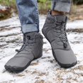thumbnail image 5 of KELINFONG Mens Barefoot Minimalist Shoes Winter Boots Zero Drop Sole Trail Running Sneakers Wide Toe Box Hiking Shoes, 5 of 7