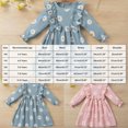 thumbnail image 4 of Splozh Fall Outfits for Toddler Girls Cute Soft Long Sleeve Princess Holiday Party Dress Toddler Photoshoot Dress Cotton Girls Dress Toddler Girl Dresses,Pink,9-10 Years, 4 of 9