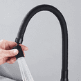 thumbnail image 3 of Kitchen Faucet Spray Head Filter Adjustable Rotary Splashback Tap Nozzle Bubbler Kitchen Sink Faucet Black A, 3 of 6