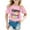 Pink, variant on WOYY Toddler Girls Last Day of School T-Shirt Letter Print Short Sleeve Summer T Shirt