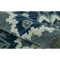 thumbnail image 4 of Momeni Tangier Traditional Hand Tufted Wool Blue Area Rug 8' X 11', 4 of 5