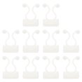 thumbnail image 1 of Unique Bargains 100pack Plante Grimpant Clips de Fixation Murale, Crochets Auto-Adhésifs (Blanc, 9.5mm), 1 of 6