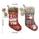 thumbnail image 5 of Inteprter Medias navideñas, calcetines de copo de nieve, colgante colgante para el hogar, contenedor de decoración de dulces de gran capacidad, Kits de decoración para fiestas Dios pata, 5 of 6