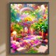thumbnail image 1 of Pintura de diamante 5D DIY Full Round Drill Path Kit Decoración del hogar Arte Artesanía JShteea El nuevo, 1 of 9