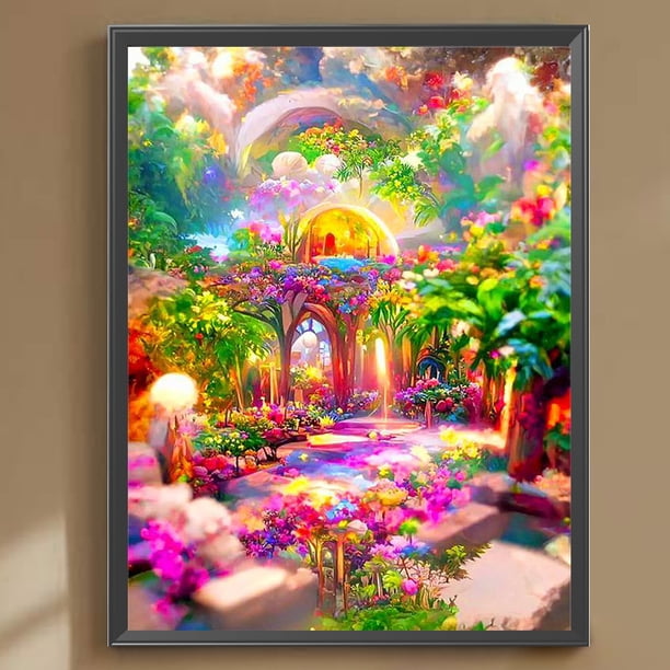 Pintura de diamante 5D DIY Full Round Drill Path Kit Decoración del hogar Arte Artesanía JShteea El nuevo