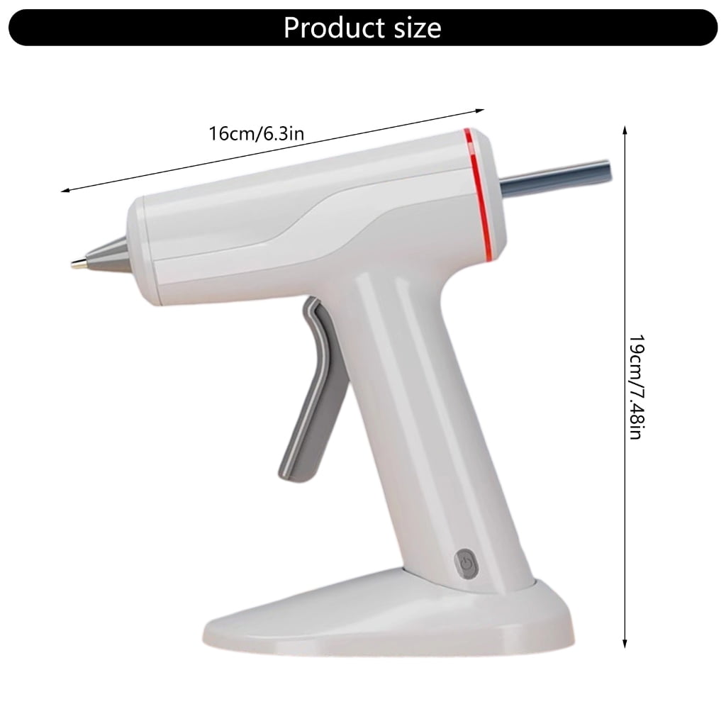 Battery Operated Hot Glues 10W Fast Warming Up Comes 11mm Glues Sticks Compatibly Suitable For Arts And Repairs