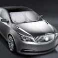 thumbnail image 2 of Windshield Sunshade Car Sunshade, Foldable Interior Sunshade for Car Windshield, UV and Heat Protection (Small), Silver, 2 of 5